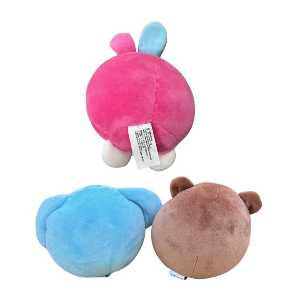 ZURU Snackles Plush Bundle Rabbit Elephant Bear Platypus Easter basket Cuddly - Picture 3 of 5
